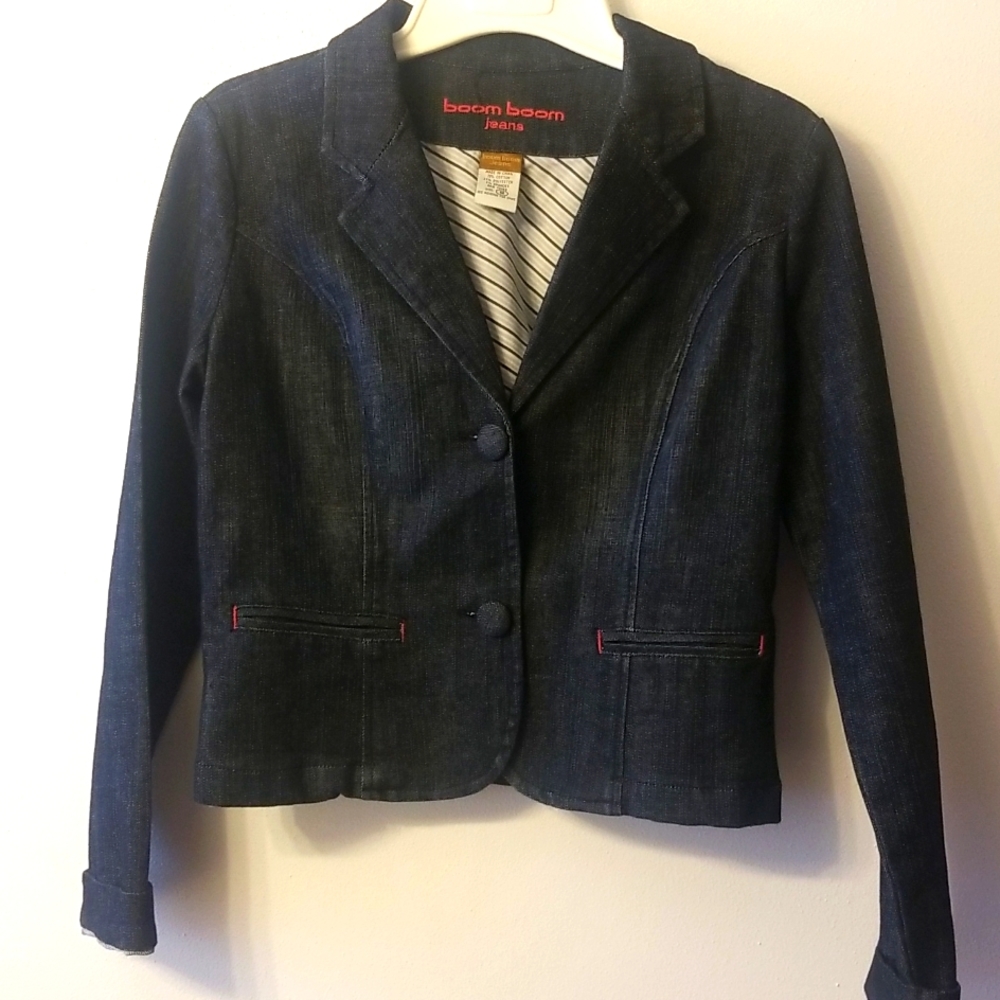 NWOT boom boom jeans jacket/blazer - Picture 1 of 5